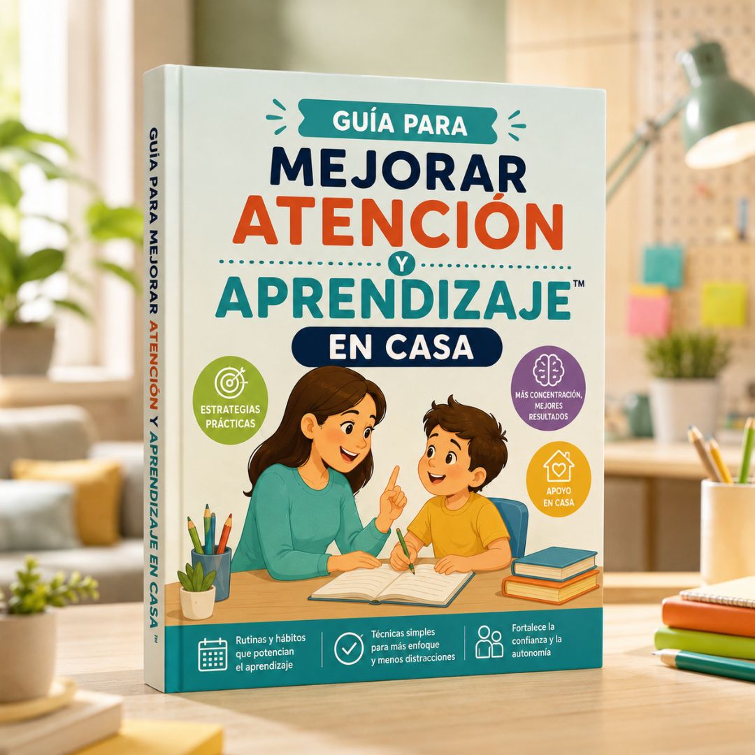 🧠 Guía para Mejorar Atención y Aprendizaje en Casa™