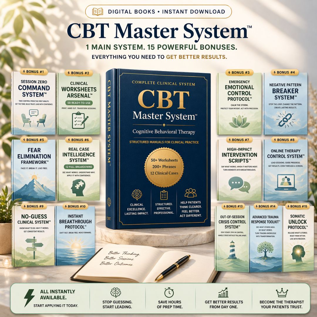 CBT Master System ™ + 15 Premium Bonuses 🎁